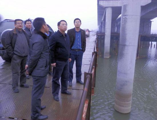 南昌市委常委、副市長劉建洋蒞臨昌南大道東延工程項目現(xiàn)場檢查指導工作